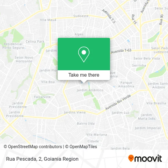 Rua Pescada, 2 map