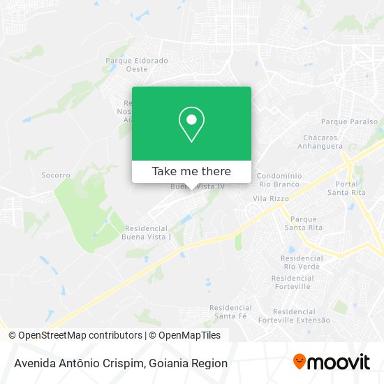 Avenida Antônio Crispim map