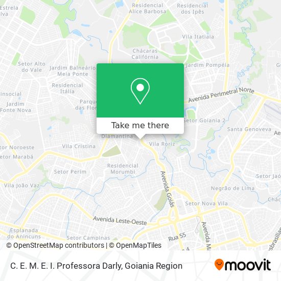C. E. M. E. I. Professora Darly map