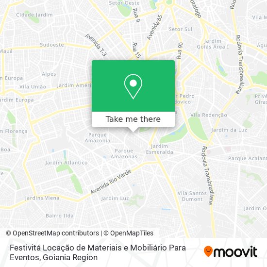 Festivitá Locação de Materiais e Mobiliário Para Eventos map