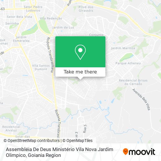 Assembléia De Deus Ministério Vila Nova Jardim Olimpico map