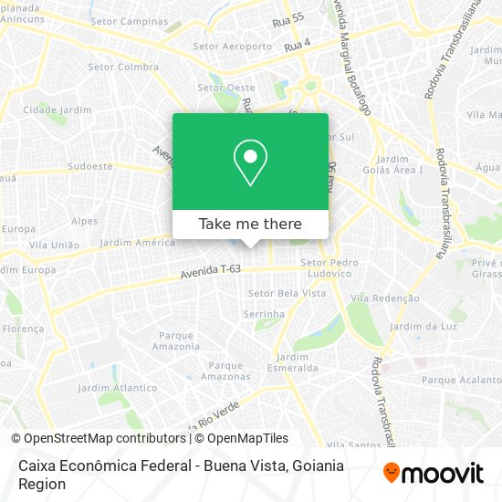 Caixa Econômica Federal - Buena Vista map
