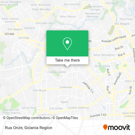 Rua Onze map