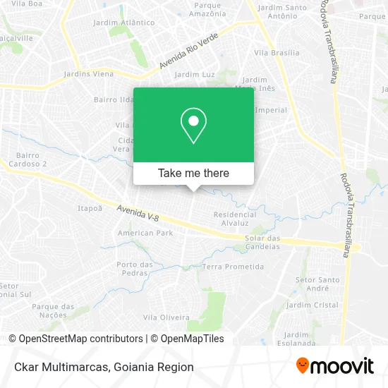 Ckar Multimarcas map