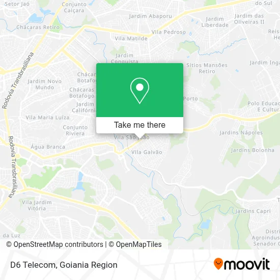 D6 Telecom map