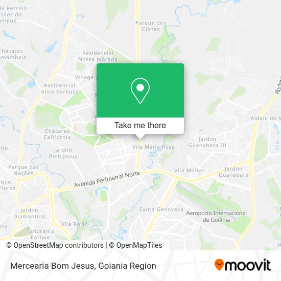 Mercearia Bom Jesus map