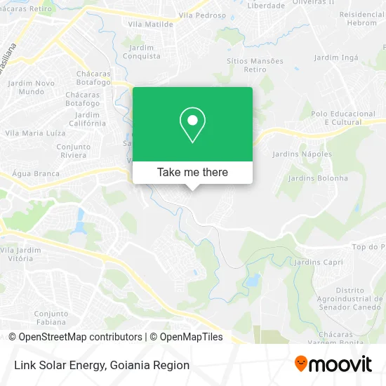 Link Solar Energy map