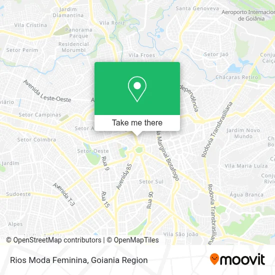 Rios Moda Feminina map