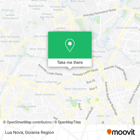 Lua Nova map