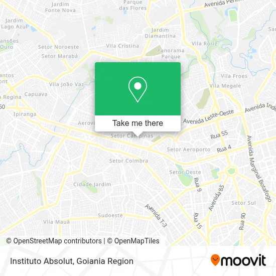 Instituto Absolut map