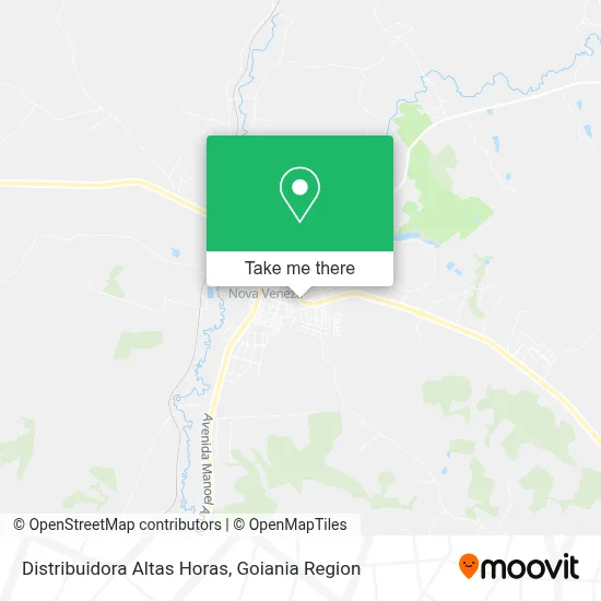 Distribuidora Altas Horas map
