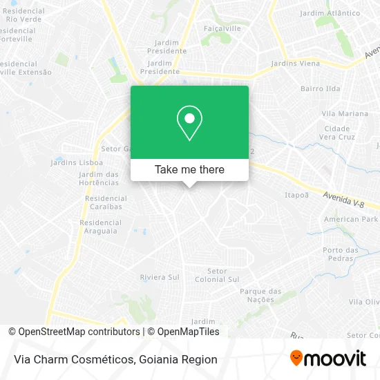 Via Charm Cosméticos map