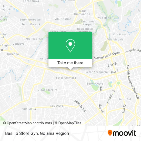 Basilio Store Gyn map