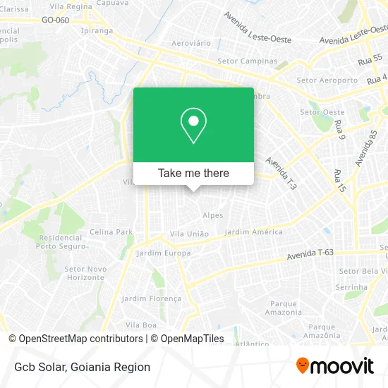 Gcb Solar map