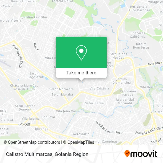 Calistro Multimarcas map