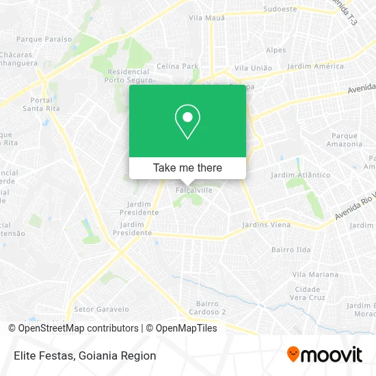 Elite Festas map