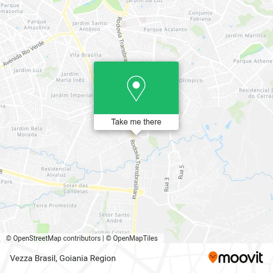 Vezza Brasil map