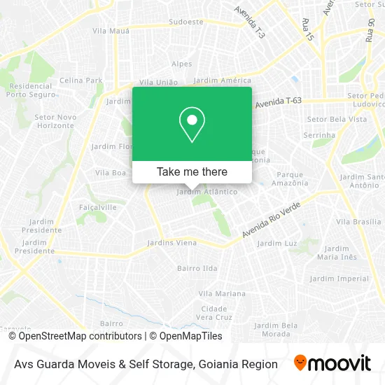 Avs Guarda Moveis & Self Storage map
