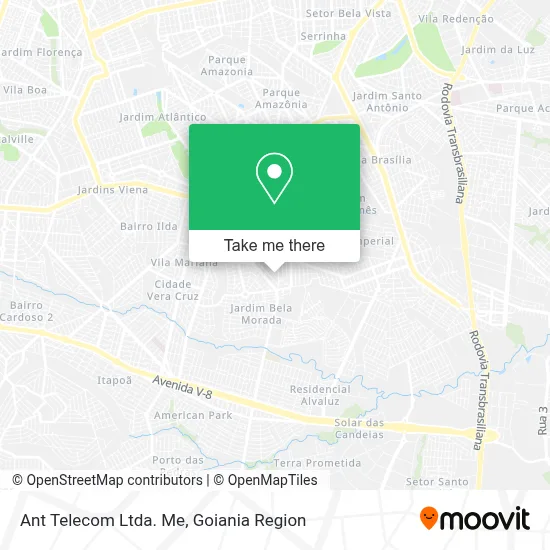 Ant Telecom Ltda. Me map
