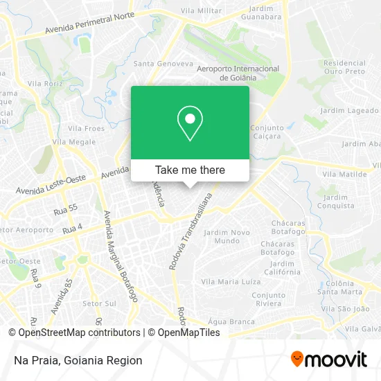 Na Praia map
