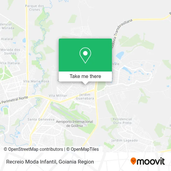 Recreio Moda Infantil map