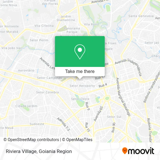 Riviera Village map