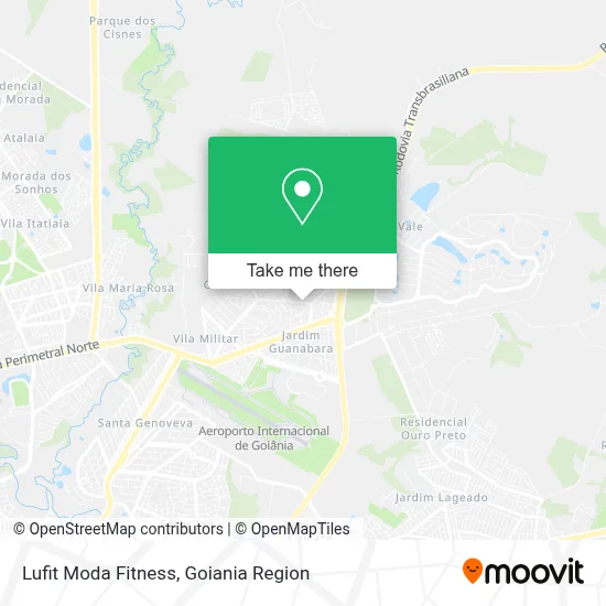 Lufit Moda Fitness map