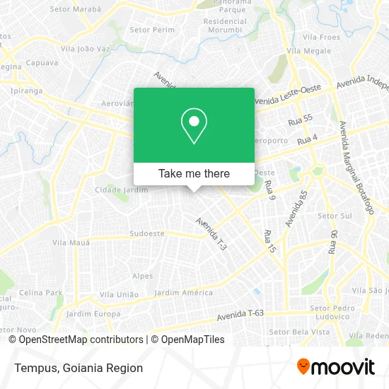 Tempus map