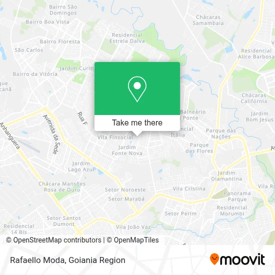 Rafaello Moda map