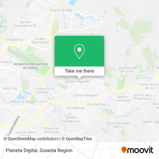 Planeta Digital map