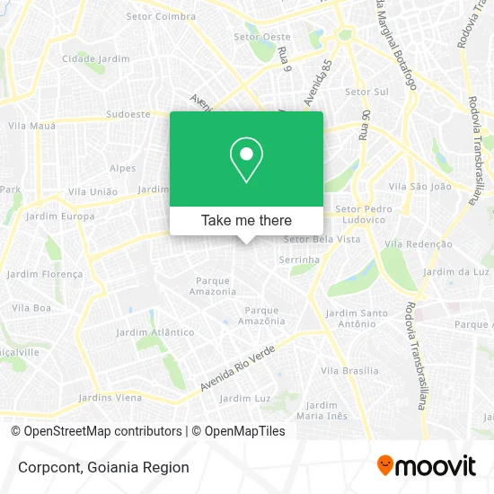 Corpcont map