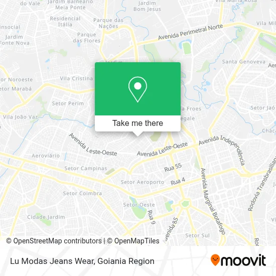 Lu Modas Jeans Wear map
