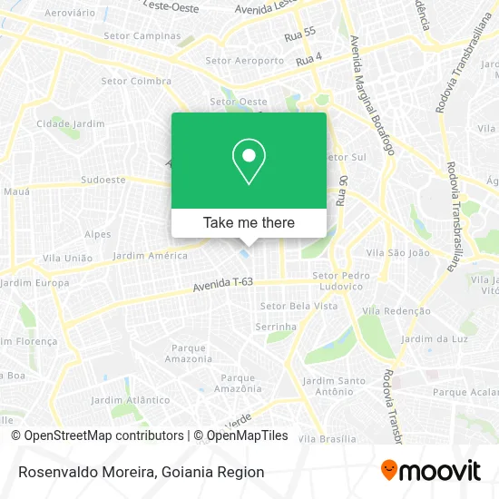 Rosenvaldo Moreira map