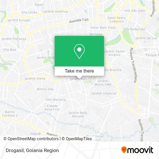 Drogasil map