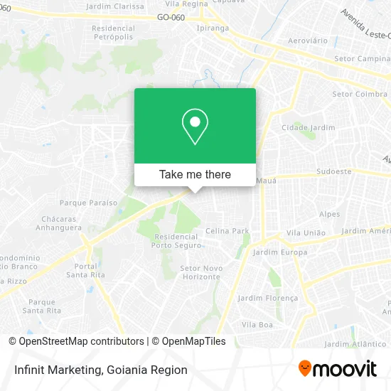 Infinit Marketing map