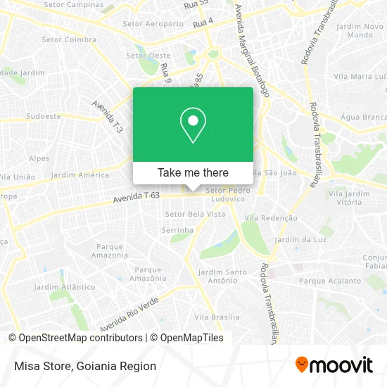 Misa Store map