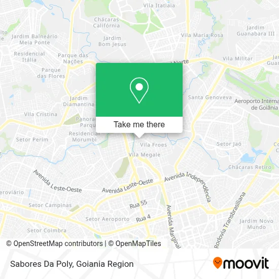 Sabores Da Poly map