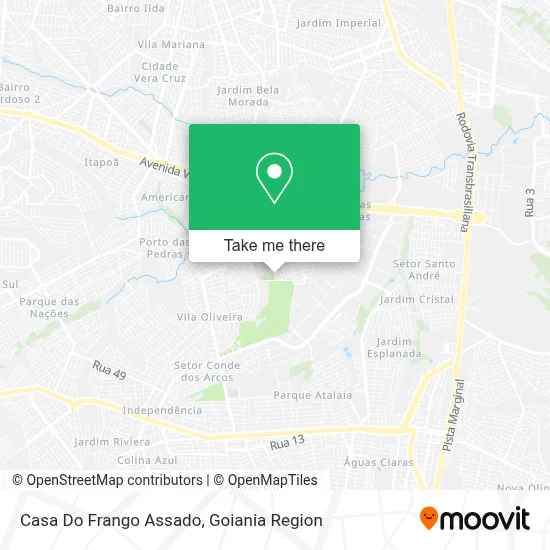 Casa Do Frango Assado map