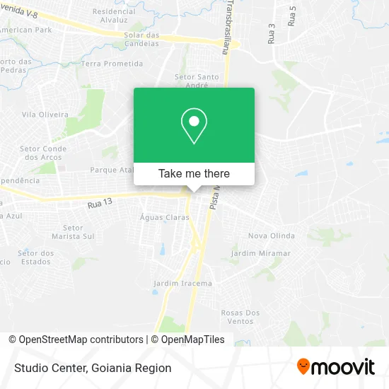 Studio Center map