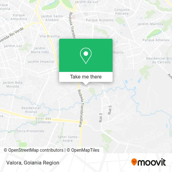 Valora map