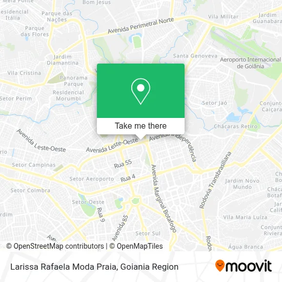 Larissa Rafaela Moda Praia map