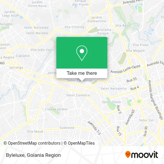 Byleluxe map