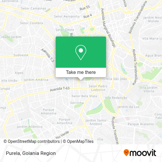 Purela map