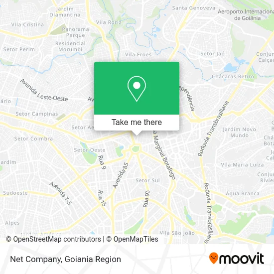 Net Company map
