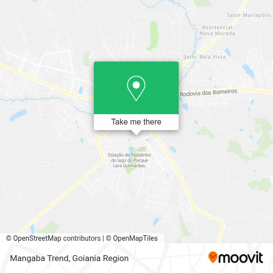 Mangaba Trend map