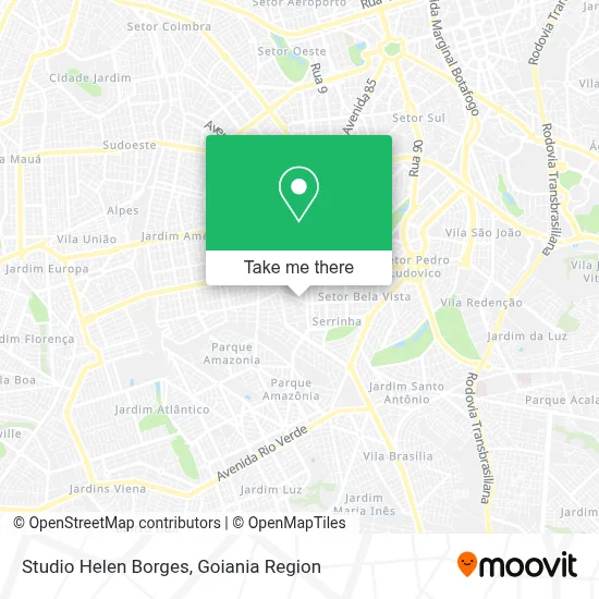 Studio Helen Borges map