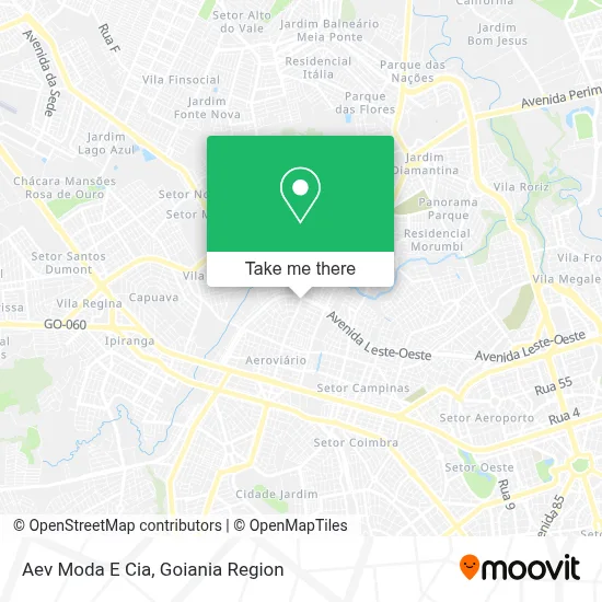 Aev Moda E Cia map