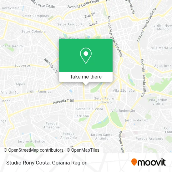 Studio Rony Costa map