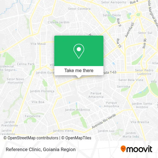 Reference Clinic map