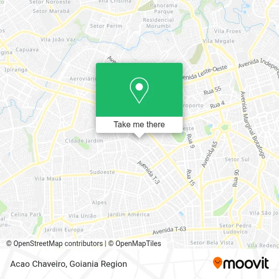 Acao Chaveiro map
